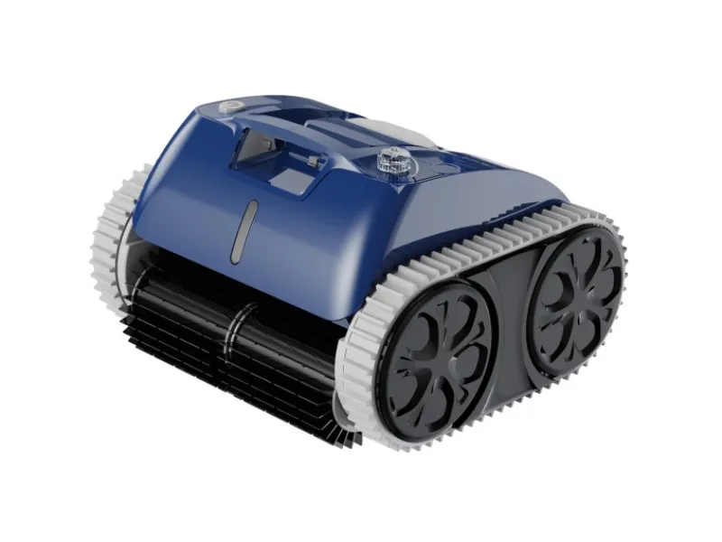 CF Group Poolreinigung|CF Poolroboter CF200CL mit Lithium-Ionen-Akku Blau-Schwarz