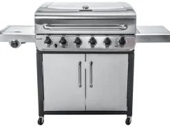 Char-Broil Gasgrills|Gasgrill Convective 640 S mit 6 Brennern und Seitenkocher Edelstahl