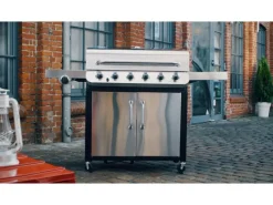 Char-Broil Gasgrills|Gasgrill Convective 640 S mit 6 Brennern und Seitenkocher Edelstahl