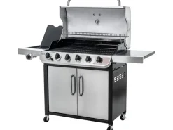 Char-Broil Gasgrills|Gasgrill Convective 640 S mit 6 Brennern und Seitenkocher Edelstahl