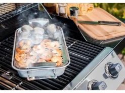 Char-Broil Smoker|Grillzubehör|Grill+® Grillpfanne  42,5 x 22 x 5 cm