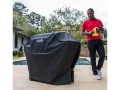 Grillabdeckung für 3- und 4-Brenner-Gasgrills Schwarz*Char-Broil Discount