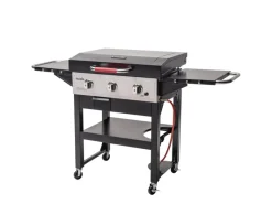 Char-Broil Gasgrills|Grillplatten-Gasgrill Griddle 3400 mit großer Gusseisenplatte