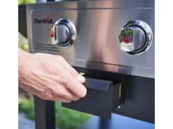 Char-Broil Gasgrills|Grillplatten-Gasgrill Griddle 3400 mit großer Gusseisenplatte