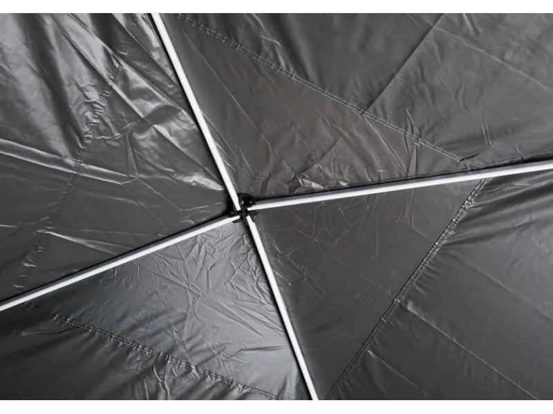 Faltpavillon mit 300 x 300 cm Dachfläche in Anthrazit Wasserdicht*CHILLROI Clearance