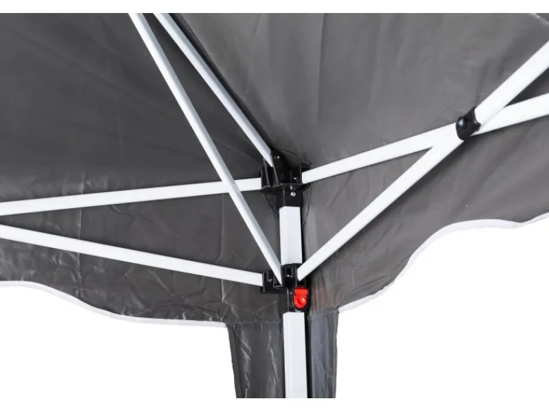 Faltpavillon mit 300 x 300 cm Dachfläche in Anthrazit Wasserdicht*CHILLROI Clearance