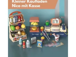 Coemo 2in1 Spielzeugkasse und Supermarkt Nico* New