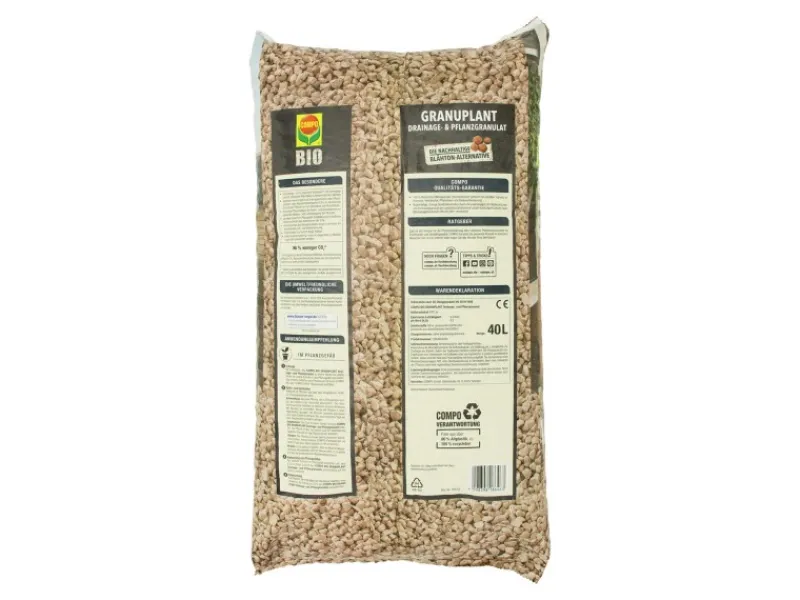 BIO Granuplant® Drainage- und Pflanzgranulat 1 x 40 l*Compo Hot