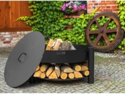 Deckel für Feuerschale Ø 62 cm Schwarz*CookKing Best