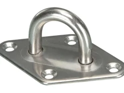 Perel Trampoline|Sonnensegel|Deckauge Edelstahl 50 x 80 mm