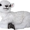 Deko-Figur Baby-Lamm liegend 15 cm*Sunny Garden Discount