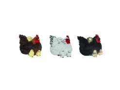 Sunny Garden Gartendekoration|Deko-Figur Huhn mit Küken 16 cm