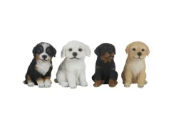 Sunny Garden Gartendekoration|Outdoor-Spielzeug|Deko-Figur Hundewelpen 15 cm