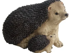 Sunny Garden Gartendekoration|Deko-Figur Igel mit Kind 16 cm