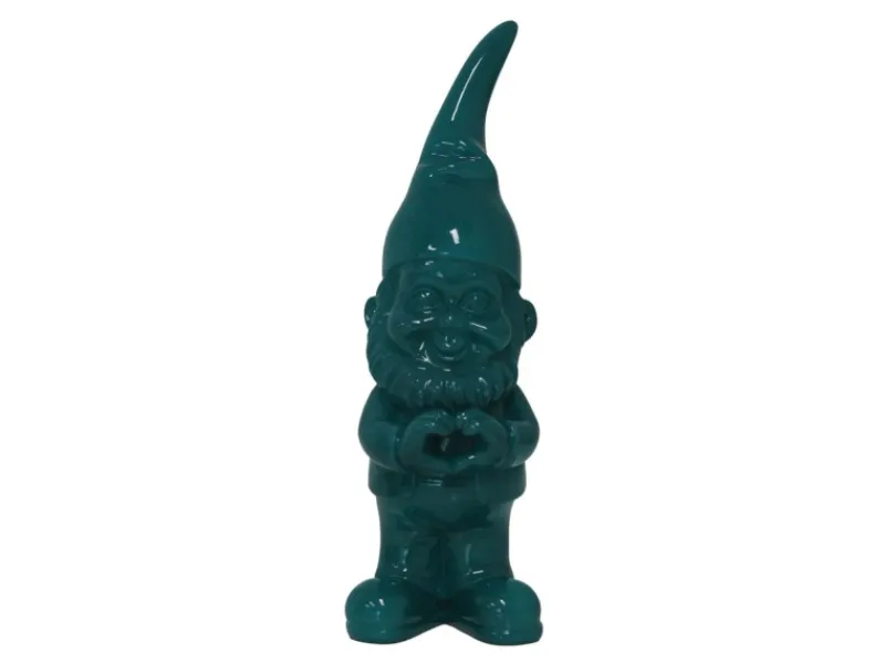 Dekofigur Zwerg mit Herz Unten 18 cm* Hot