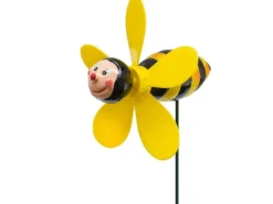 Deko-Gartenstecker Hummel mit Windrad 48 cm* Online