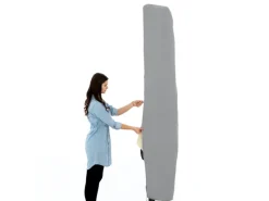 Derby Sonnenschirme|Schirmhülle Pendelschirme Ravenna 300, 350 und 3x3 D.827 Grau mit RV Stab