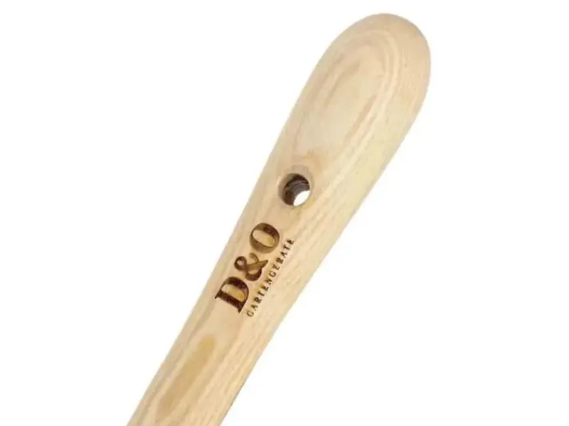 Doppelhacke in Herzform aus Borstahl mit Holzstiel*D&O