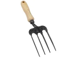 Gedrehte Pflanzgabel 4 Zinken*D&O Sale