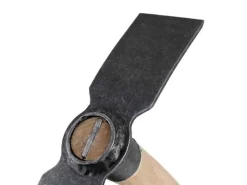 D&O Bodenbearbeitung|Gartenhandgeräte|Gerade Doppelhacke mit Holzstiel