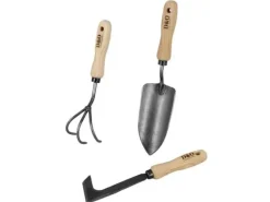 Kleingeräte Set aus Borstahl mit Holzgriff*D&O Outlet