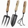 D&O Gartenhandgeräte|Kleingeräte Set mit Holzgriff