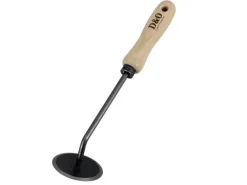 D&O Gartenhandgeräte|Schaufeln|Runde Schuffel mit Holzgriff