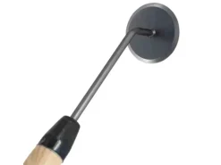 D&O Gartenhandgeräte|Bodenbearbeitung|Runde Schuffel mit Stiel