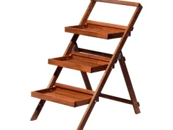 Blumentreppe Klappbar Braun FSC®*Dobar Discount