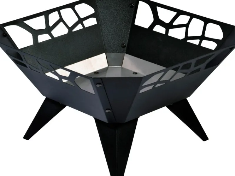 Dobar Gartenkamine|Feuerkörbe|Design-Feuerschale viereckig
