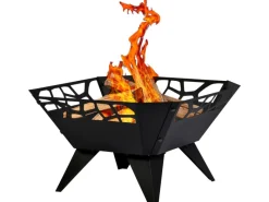 Dobar Gartenkamine|Feuerkörbe|Design-Feuerschale viereckig