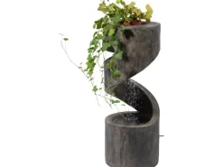 Design-Gartenbrunnen XL Spiralförmig inkl. Pumpe und LED*Dobar Clearance