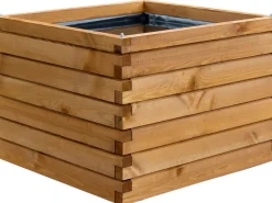 Dobar Rund Um Den Teich|Teichfolien|Gartenteich Alea inkl. Teichfolie Kiefer Braun 78 cm x 78 cm x 60 cm FSC®