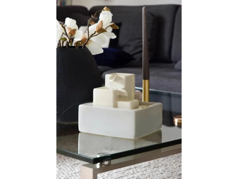 Dobar Brunnenpumpe|Indoor-Brunnen Etagère 16,5 cm x 19 cm x 19 cm