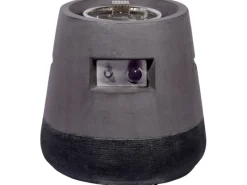 Outdoor-Feuerschale mit Gasflamme Stellar Ø 50 cm Grau*Dobar