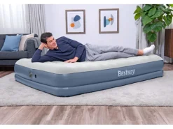 Bestway Brunnenpumpe|Doppelluftbett mit Elektropumpe 204 x 152 x 36 cm