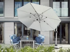 Doppler Sonnenschirme|Ampelschirm Active Ø 372 cm mit Dreh- & Neigungsfunktion