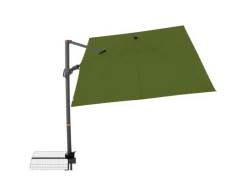 Ampelschirm MyZone 210 cmx 210 cm Kiwi mit Kurbelmechanik*Doppler Online