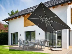 Granitplatte 80 x 80 x 140 cm für Pendelschirme rollbar*Doppler Hot