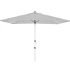 Doppler Sonnenschirme|Marktschirm Expert 200 cmx 300 cm Grau mit Knickfunktion