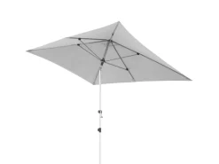 Doppler Sonnenschirme|Marktschirm Expert 200 cmx 300 cm Grau mit Knickfunktion