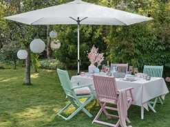 Doppler Sonnenschirme|Marktschirm Expert 200 cmx 300 cm Grau mit Knickfunktion