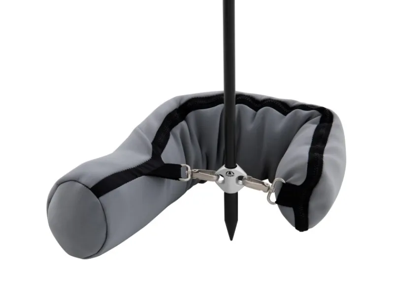 Doppler Balkonsichtschutz|Marktschirm Expert Ø 156 cm Anthrazit mit Handöffner