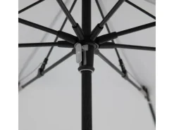 Doppler Balkonsichtschutz|Marktschirm Expert Ø 156 cm Anthrazit mit Handöffner