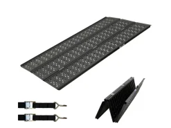 By TRUTZHOLM 3-Fach Auffahrrampe Klappbar Länge 215cm Alu*DREIBREIT Outlet