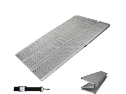 DREIBREIT Quads|By TRUTZHOLM 3-Fach Auffahrrampe Klappbar Länge 255cm Gelocht