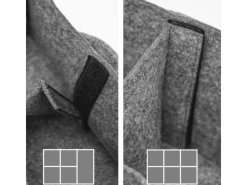 DuneDesign Campingzubehör|Tellerhalter für 8 Teller & Tassenhalter für 6 Tassen Anthrazit