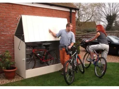 Duramax Fahrradboxen|Fahrradbox Hellbeige