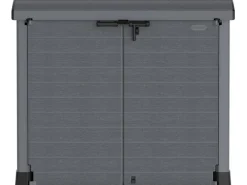 Kinder Duramax Gartenbänke|Kinder-Gartengeräte|StoreAway ARC 1200 l Aufbewahrungsbox Anthrazit BxHxT: 145 cm x 125 cm x