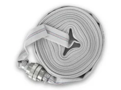 1 Zoll Feuerwehrschlauch Flachschlauch mit Storz 25-D Kupplung Länge 20m*Eberth Outlet